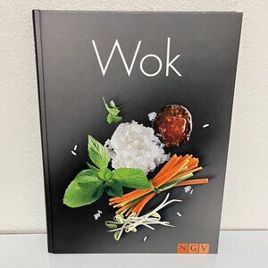 'WOK' COOKING RECIPES COOKBOOK BY NGV-HARDCOVER-Printed in Germany/Pre-owned